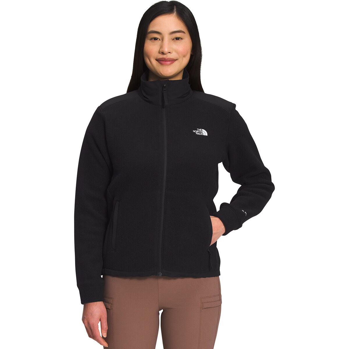 

Куртка alpine polartec 200 с молнией во всю длину The North Face, черный