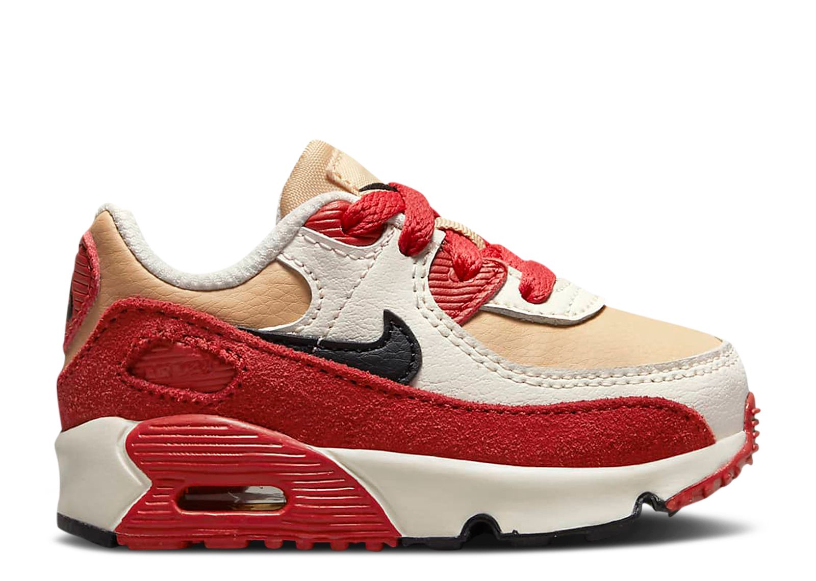 

Кроссовки Nike Air Max 90 Leather Td 'Sesame Red Clay', красный