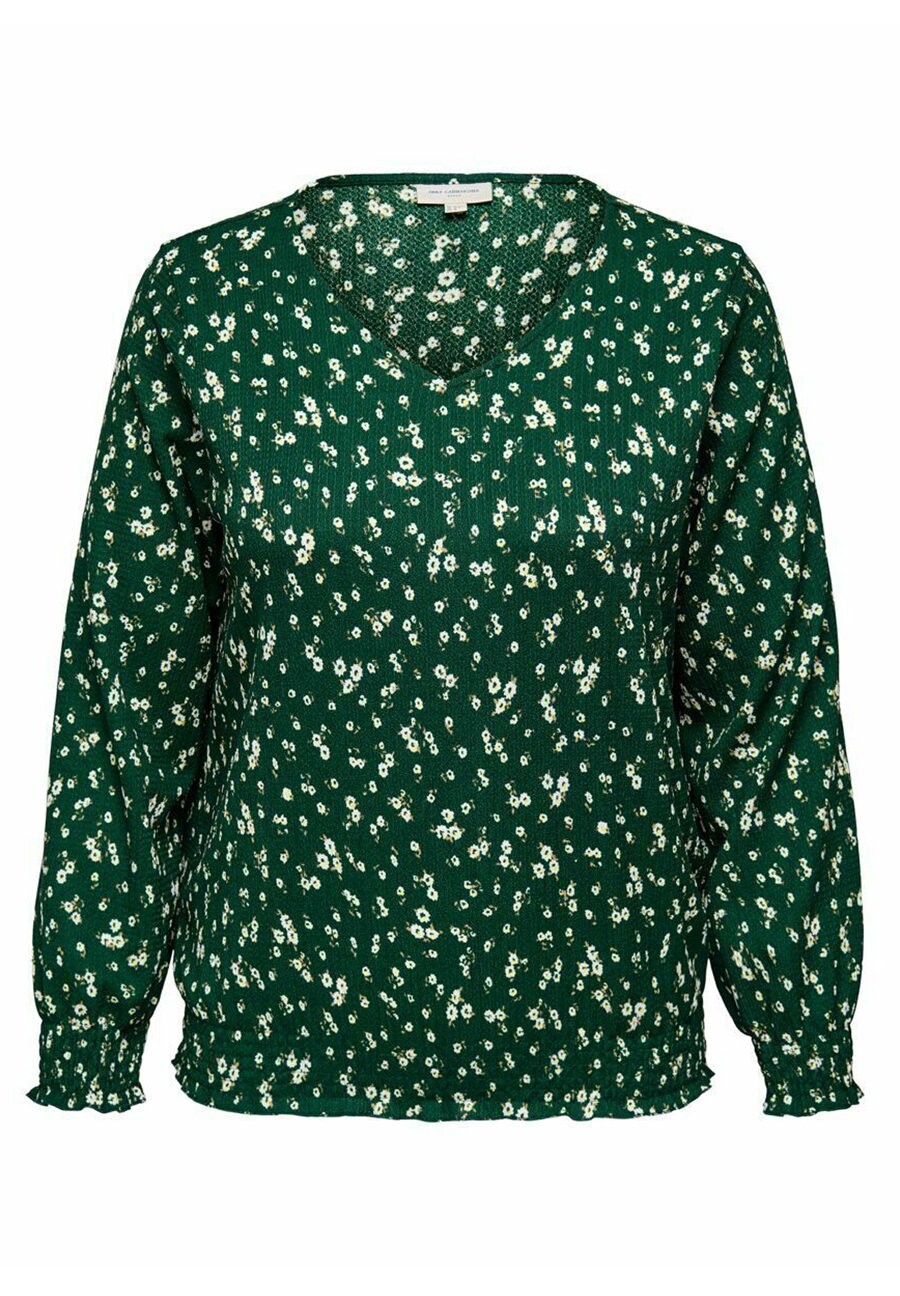 

Блузка Only Carmakoma Curvy, зеленый