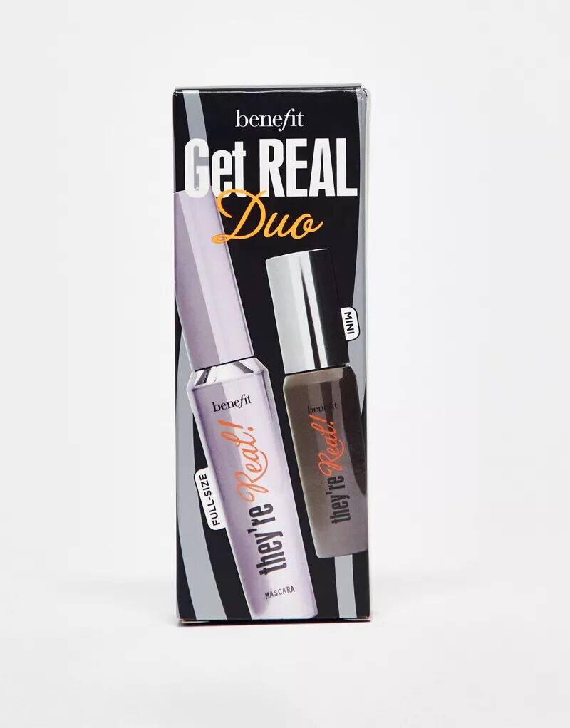 

Получите выгоду Get Real Duo — это настоящий усилитель туши для ресниц, набор туши (скидка 33%) Benefit, Серый