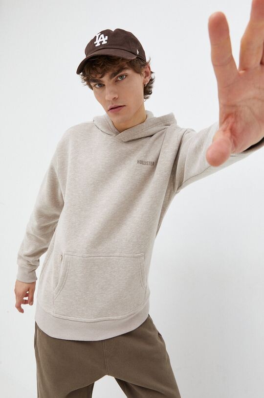 

Компания Холлистер толстовка с капюшоном Hollister Co., бежевый