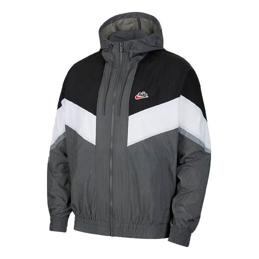 Куртка Nike Sportswear Windrunner+ Hooded Reflection Jacket Men Grey Gray, серый gray hooded sweater men