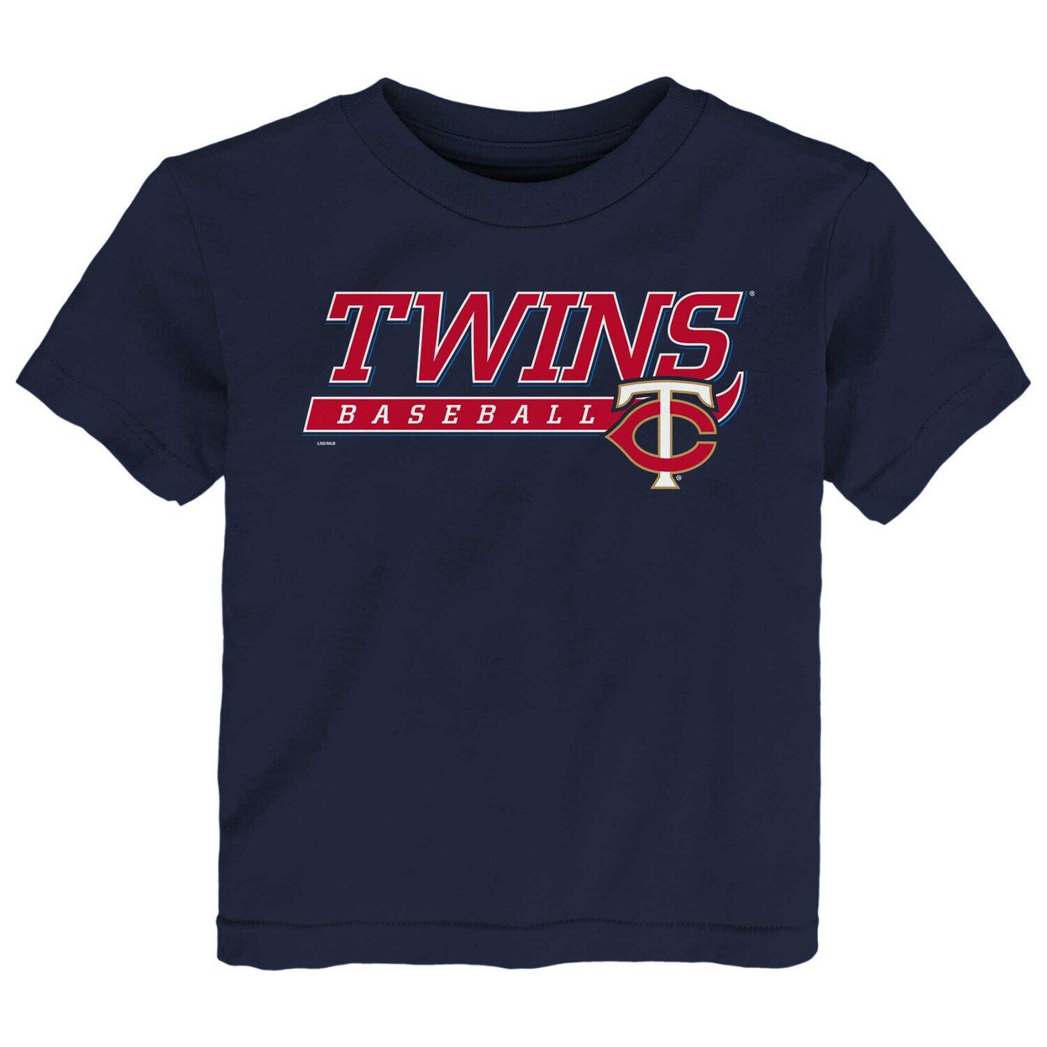 

Темно-синяя футболка для малышей Minnesota Twins Take The Lead Outerstuff, Синий