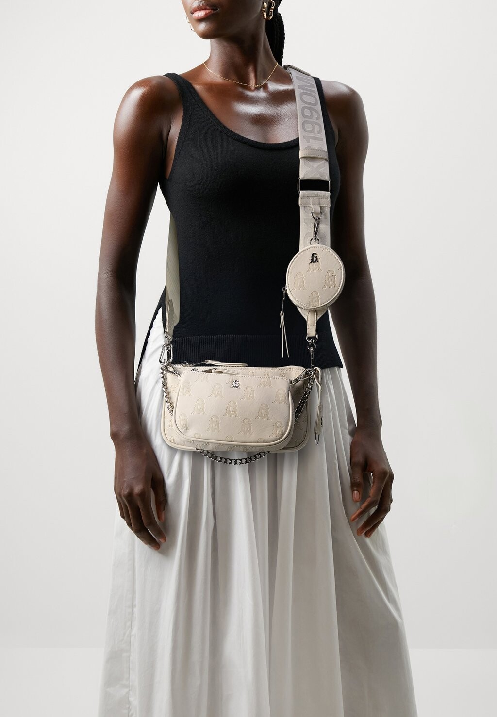 

Сумка на плечо Burgent Set Steve Madden, цвет bone