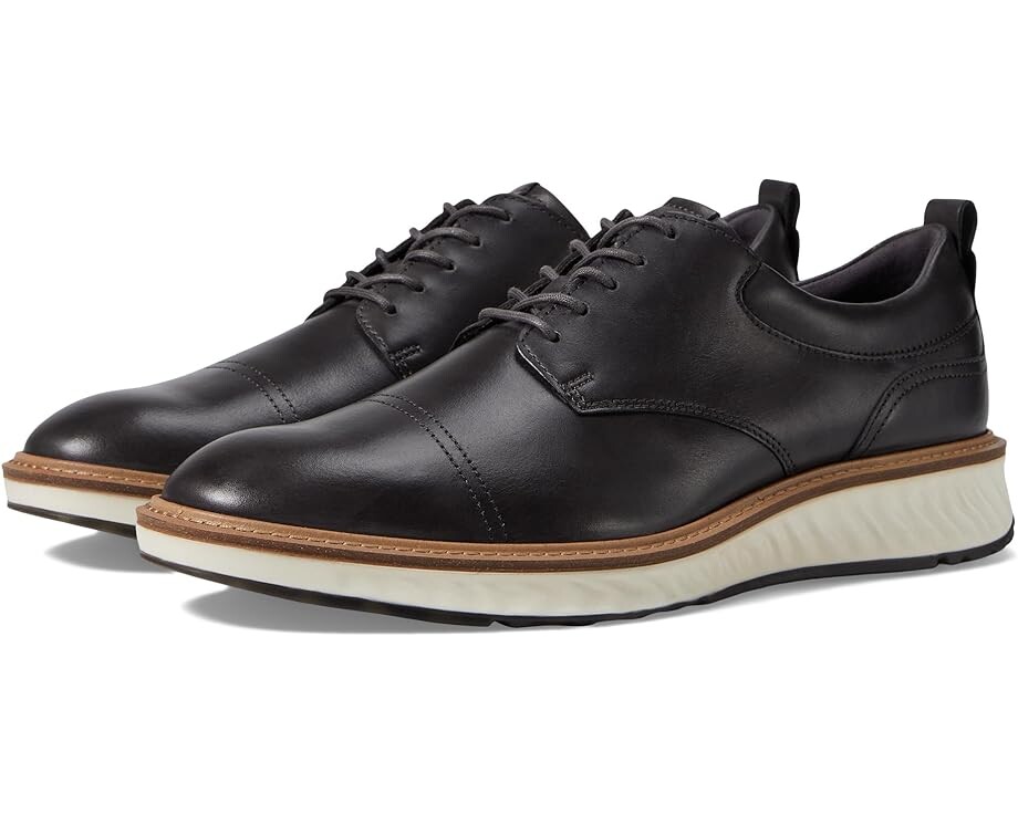

Оксфорды ECCO ST.1 Hybrid Cap Toe Oxford, цвет Magnet