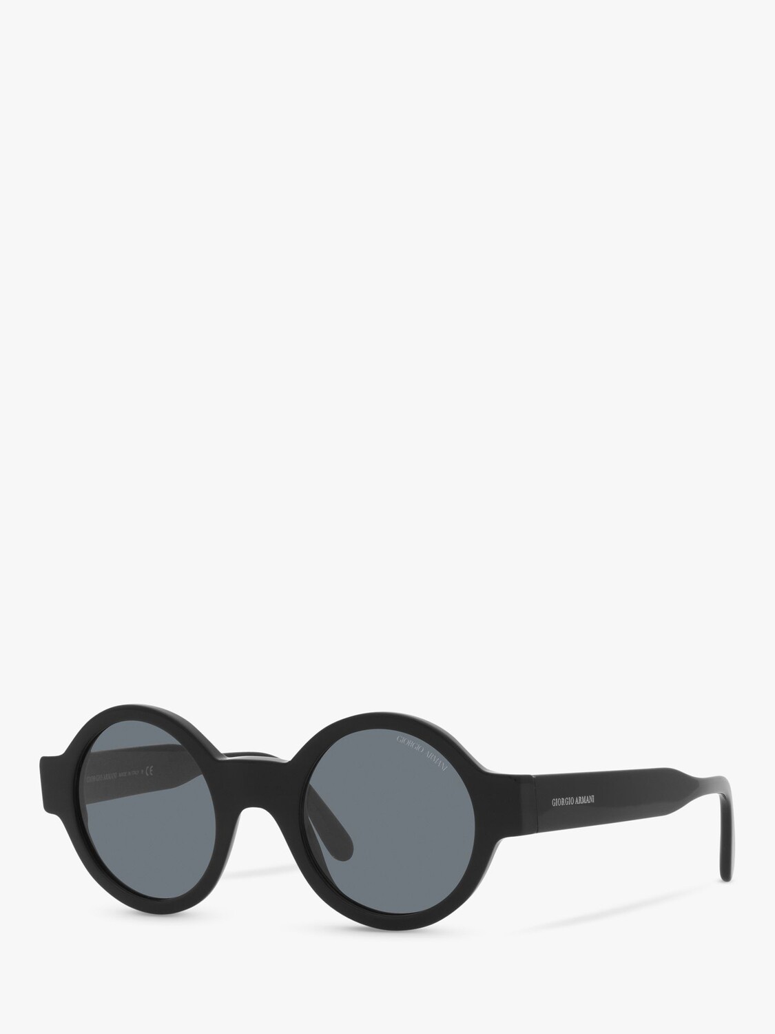 

Женские круглые солнцезащитные очки Giorgio Armani AR 903M, черные/серые