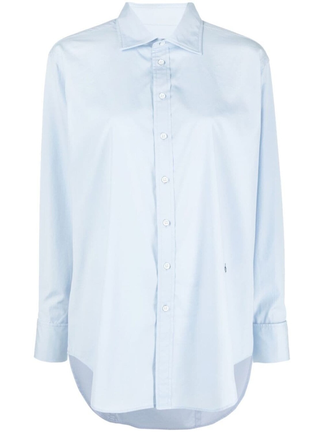 

rag & bone classic button-up shirt, синий