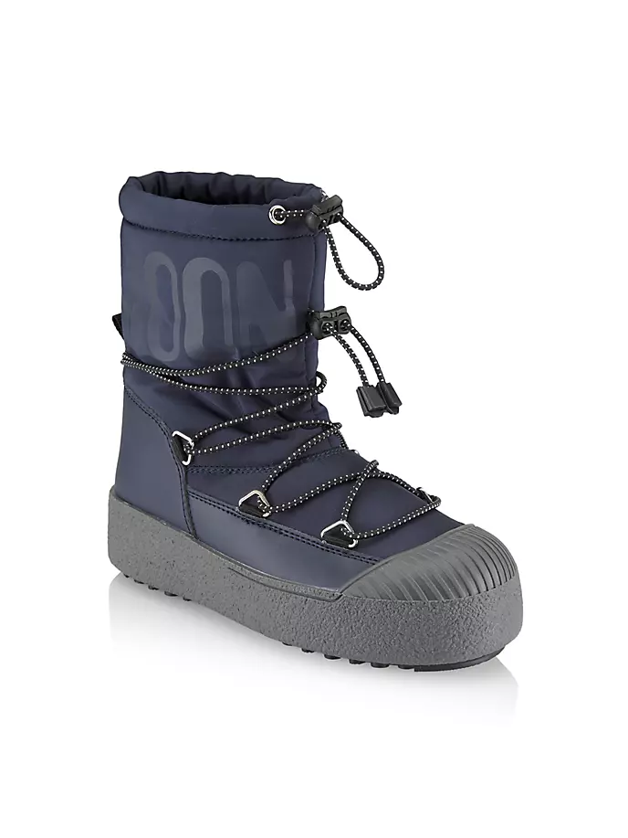 

Детские ботинки Moon с логотипом Moon Boot, синий