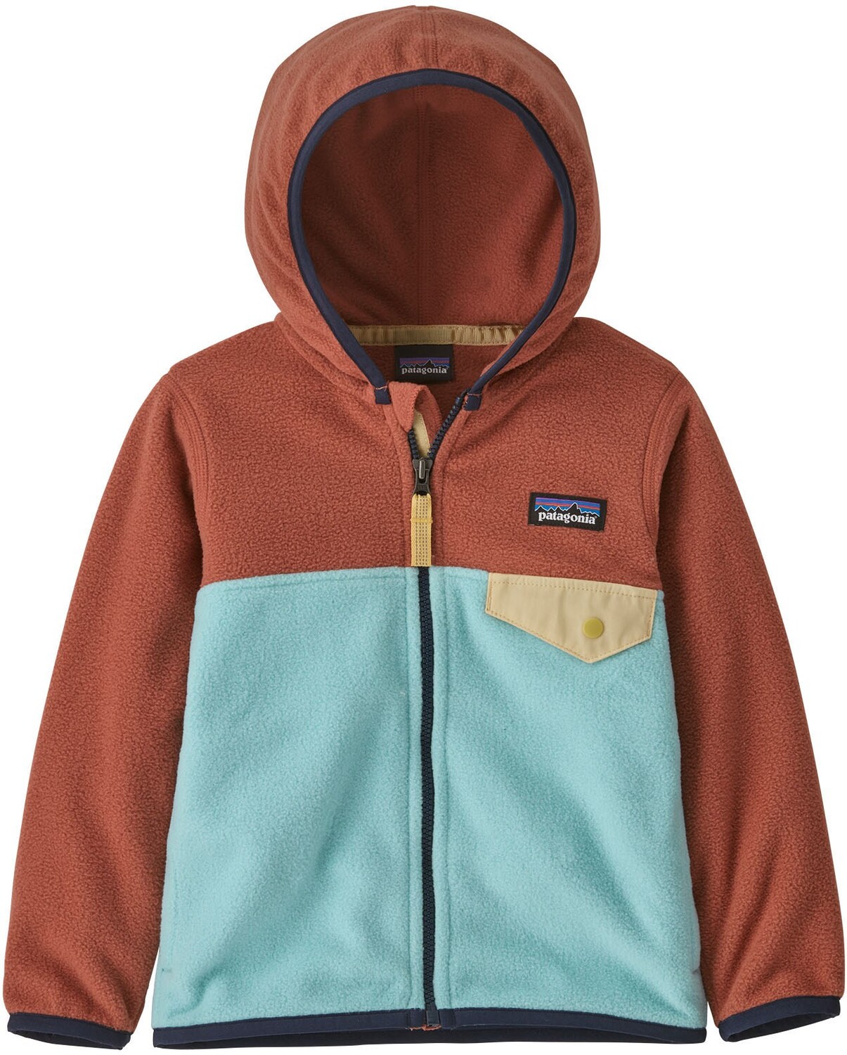 

Флисовая куртка Baby Micro D Snap-T — для малышей Patagonia, синий