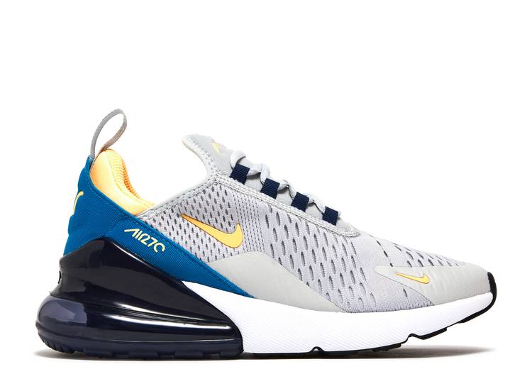 

Кроссовки Nike AIR MAX 270 GS 'GREY FOG MIDNIGHT NAVY', серый