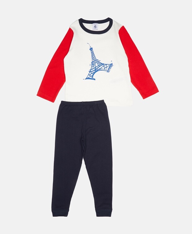 

Пижама Petit Bateau, темно-синий