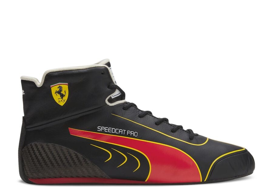 

Кроссовки Puma Scuderia Ferrari X Speedcat Pro Cs Replica 'Black Rosso Corsa', черный