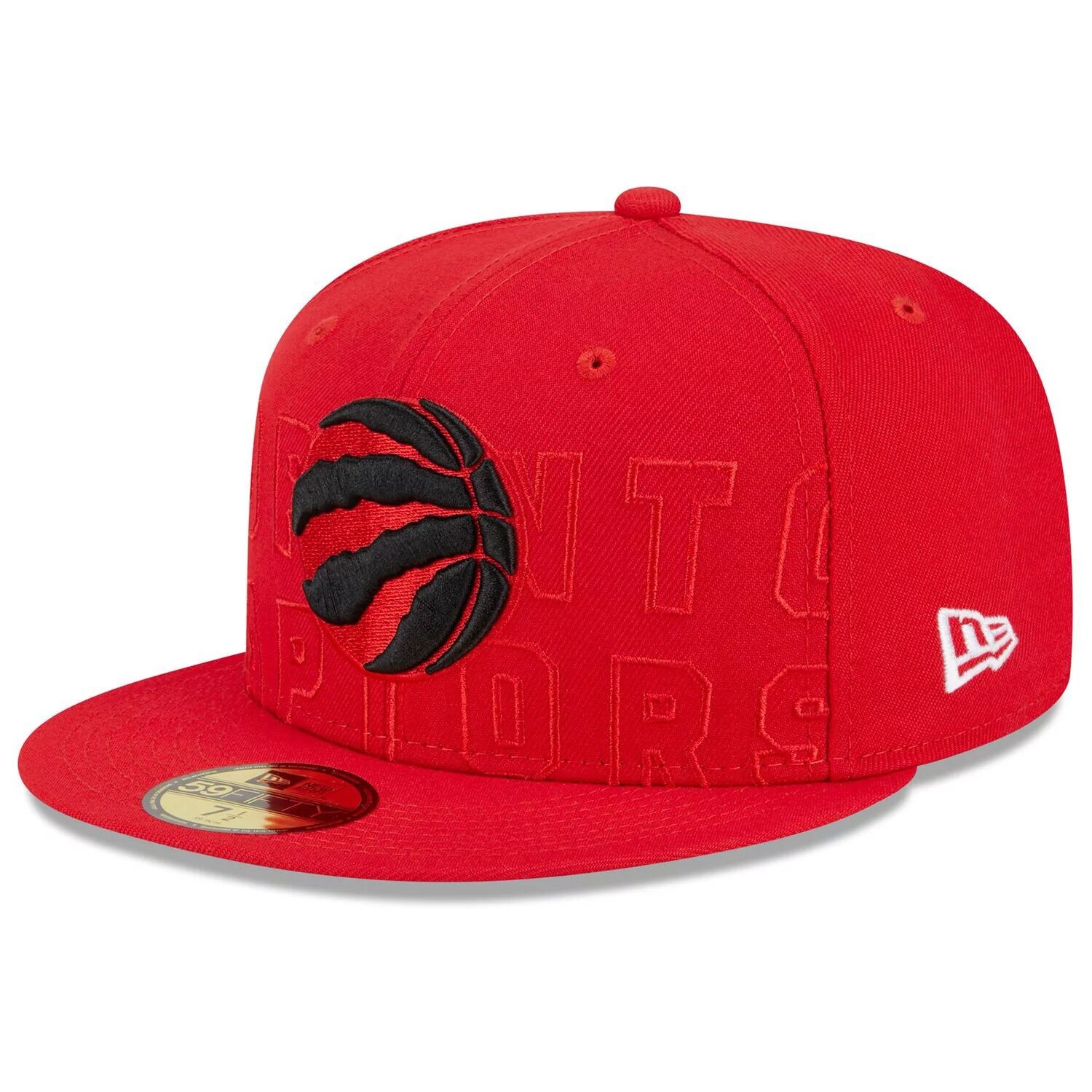 

Мужская облегающая кепка New Era Red Toronto Raptors 2023 NBA Draft 59FIFTY