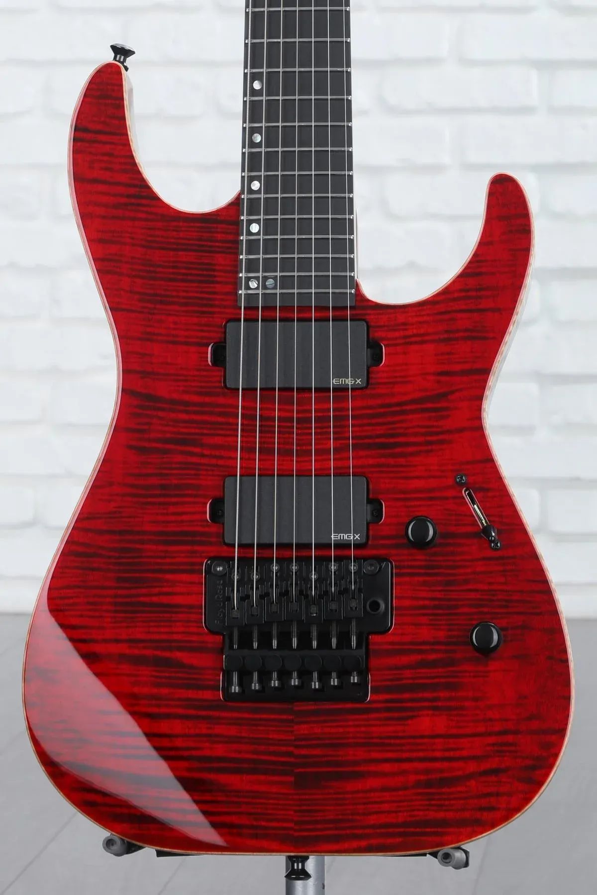 

Электрогитара ESP USA M-7 FR Flamed Maple Solidbody — See Thru Black Cherry