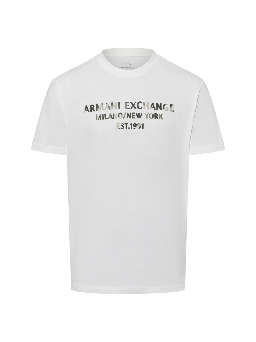 

Футболка ARMANI EXCHANGE, экрю
