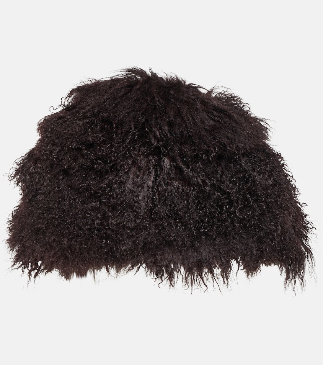

Воротник из овчины ragna Ann Demeulemeester, фиолетовый