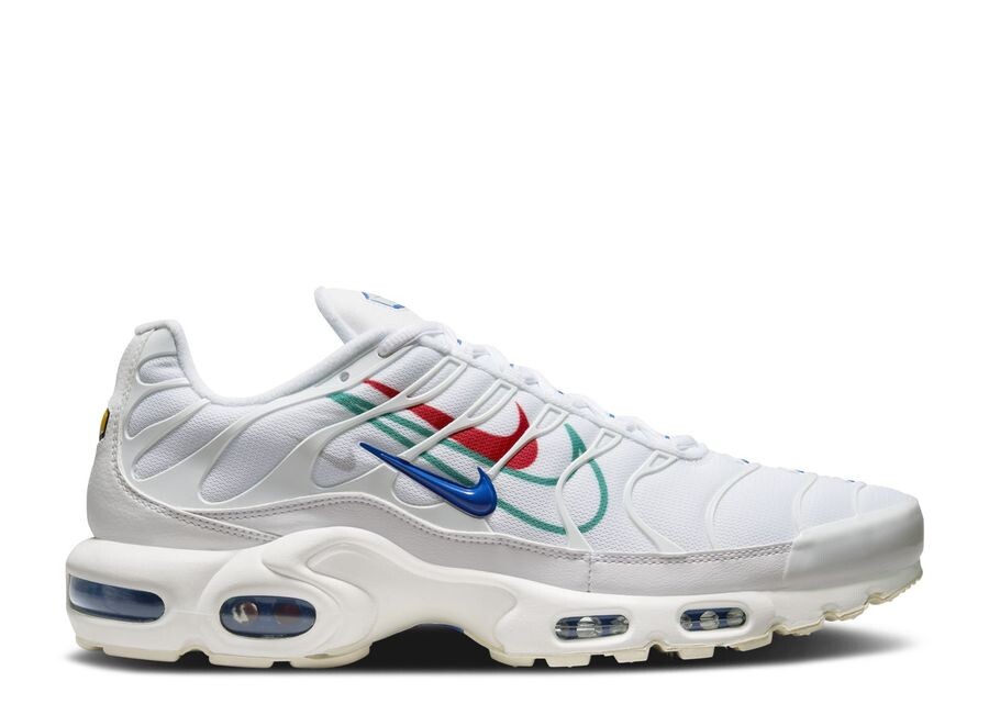 

Кроссовки Nike Air Max Plus 'Multi-Swoosh - White', белый