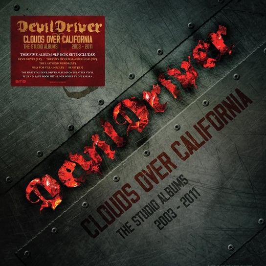 Виниловая пластинка Devildriver - CloudsOver California (The Studio Albums 2003–2011) цена и фото