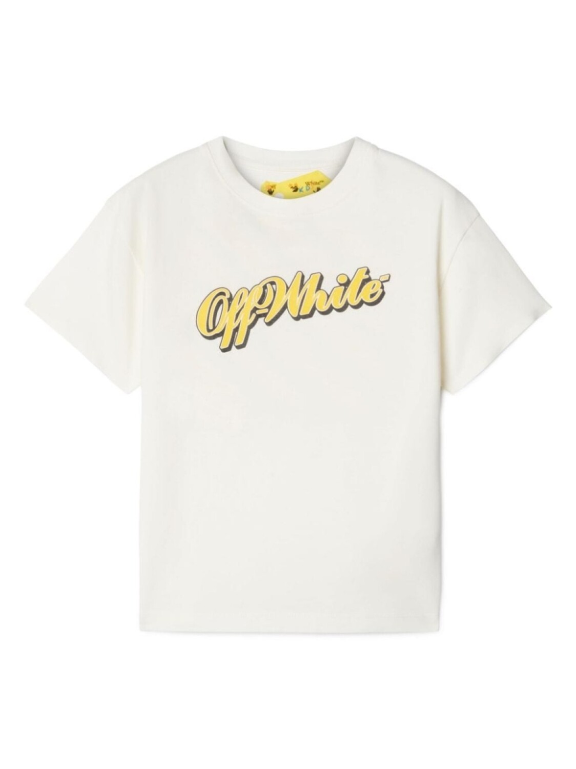 

Off-White Kids футболка Baseball с логотипом, белый