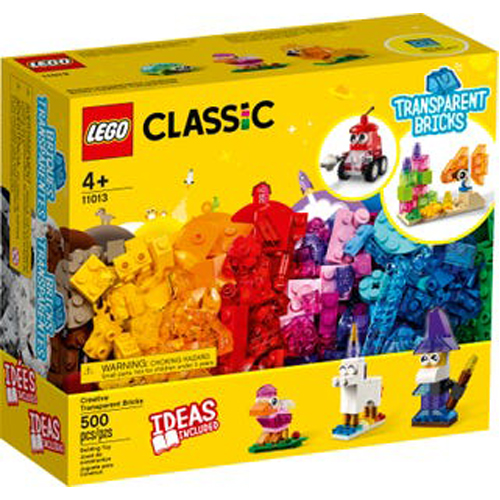 Конструктор Lego: Creative Transparent Bricks