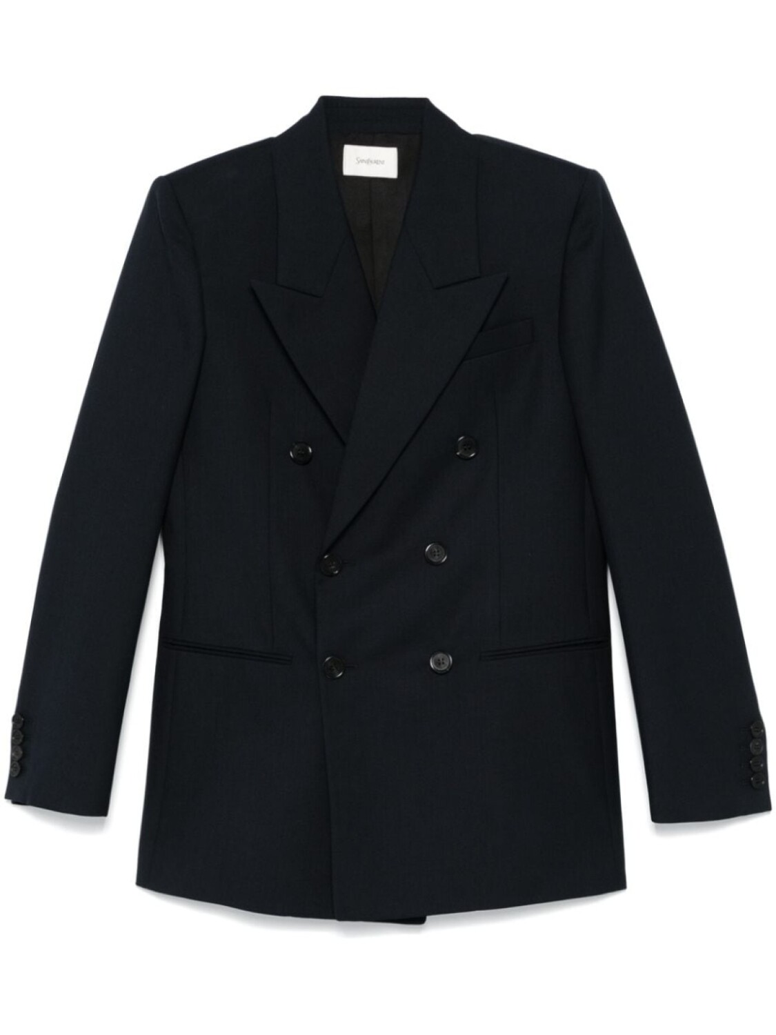 

Saint Laurent шерстяной блейзер, синий