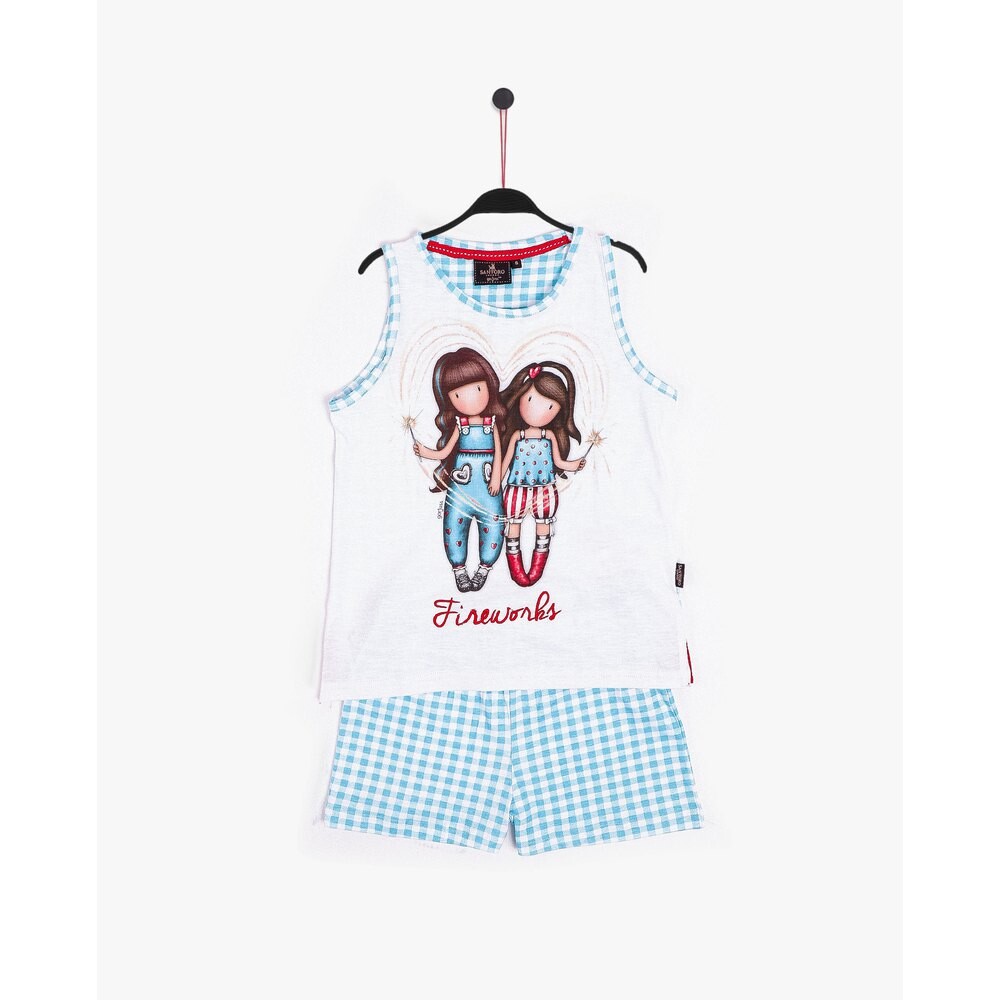

Пижама Santoro London Fireworks Sleeveless, синий