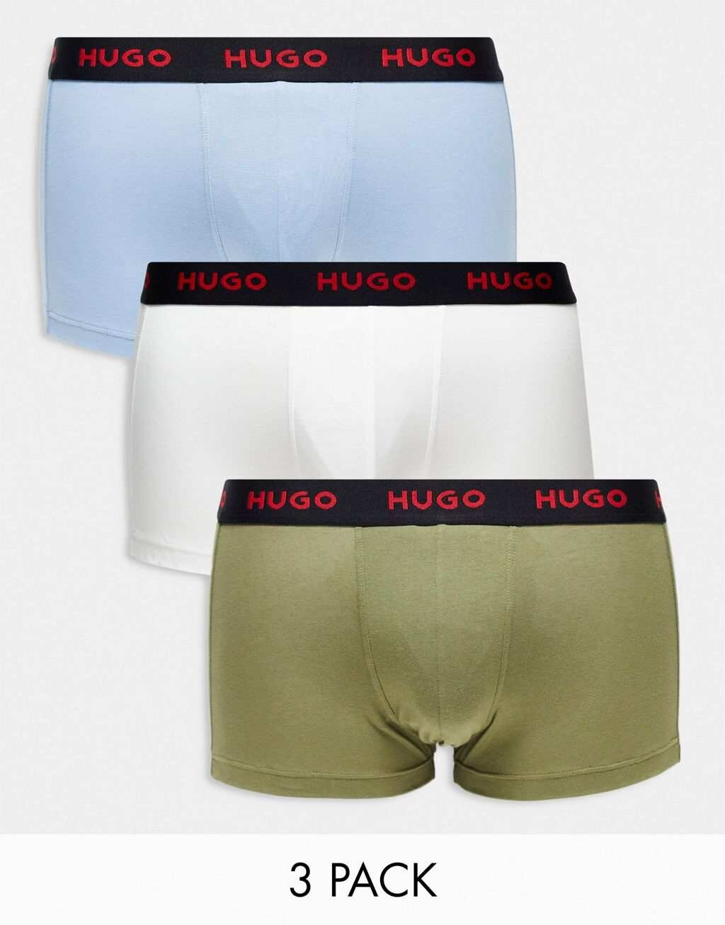 

Набор из трех разноцветных плавок HUGO Bodywear