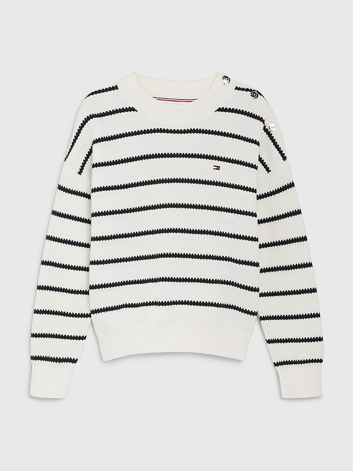 

Детский свитер в бретонскую полоску Tommy Hilfiger