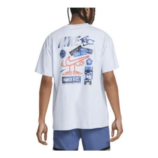 Футболка Men's Nike Logo Printing Round Neck Short Sleeve Blue T-Shirt, мультиколор футболка men s nike logo printing round neck sports short sleeve blue t shirt синий
