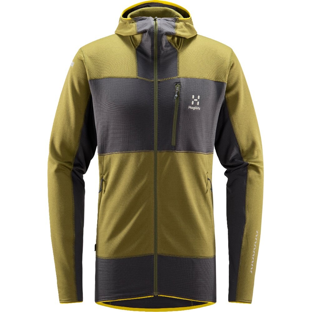 

Толстовка Haglöfs L.I.M Mid Fast Full Zip, зеленый