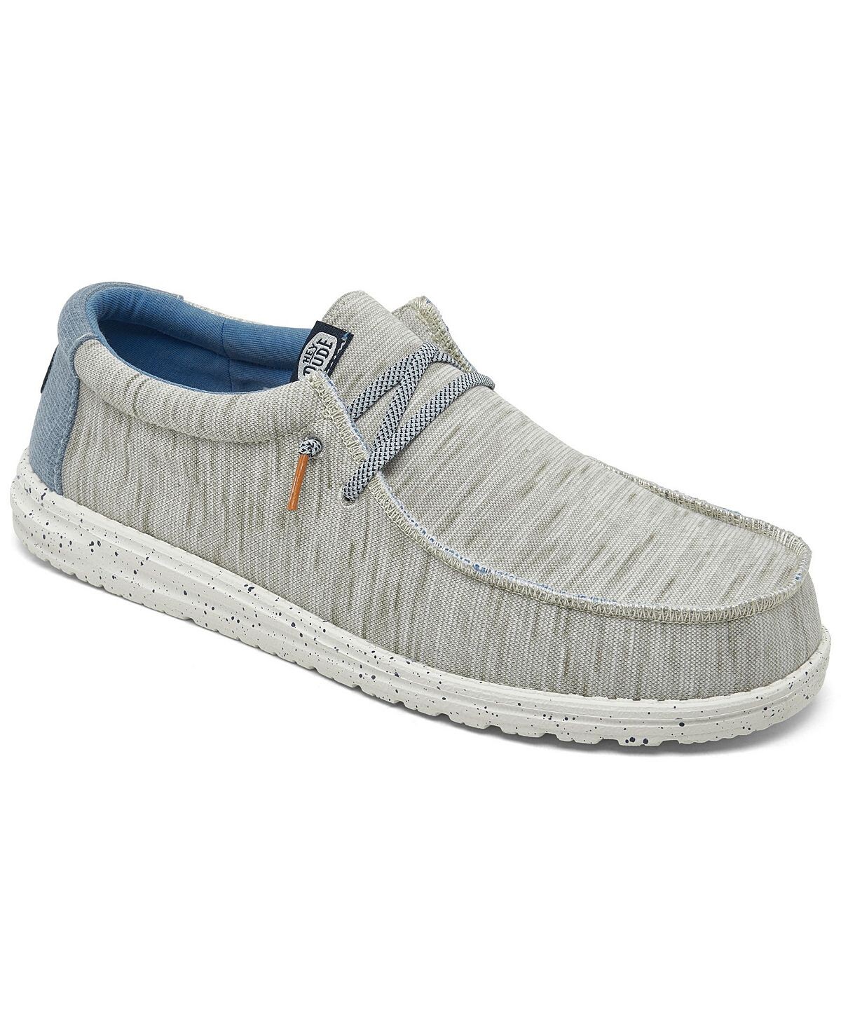 

Мужские повседневные мокасины Wally Jersey от Finish Line Hey Dude