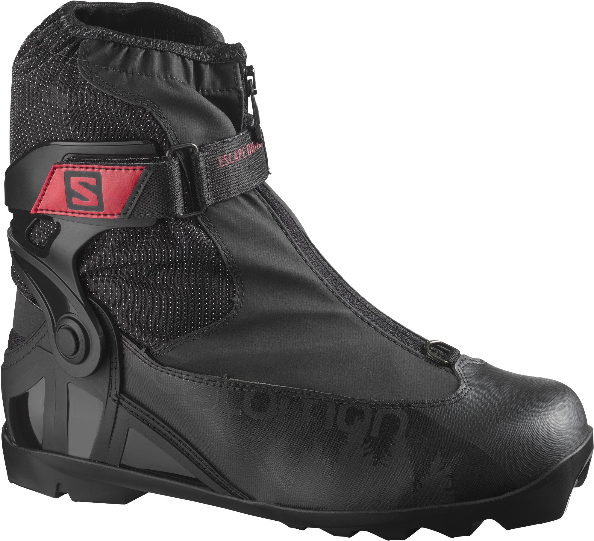 Ботинки для беговых лыж Escape Outpath Salomon, черный ботинки для беговых лыж salomon vitane 5 5