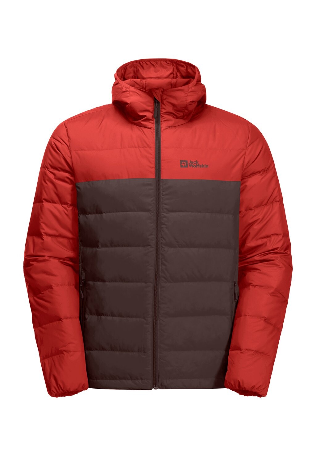 

Пуховик Jack Wolfskin, коричневый