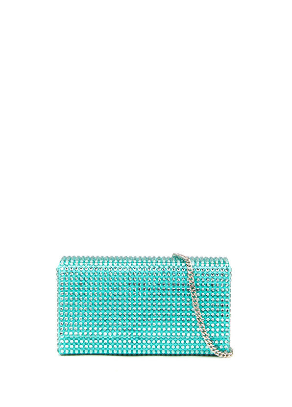 

Портфель женских ручек supermini paloma green для рук Amina Muaddi