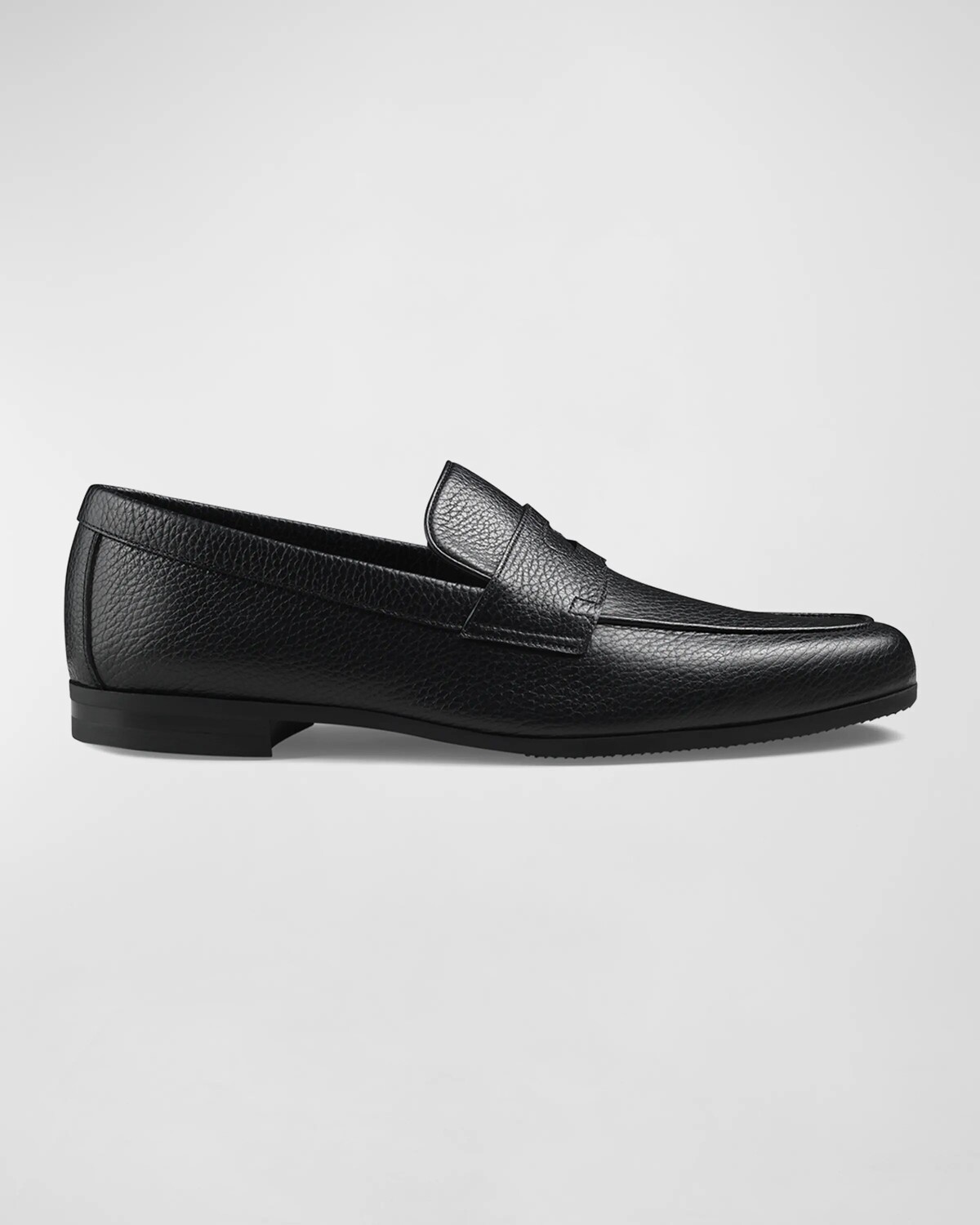 

Мужские пенни-лоферы Thorne из мягкой фактурной кожи John Lobb, цвет Black