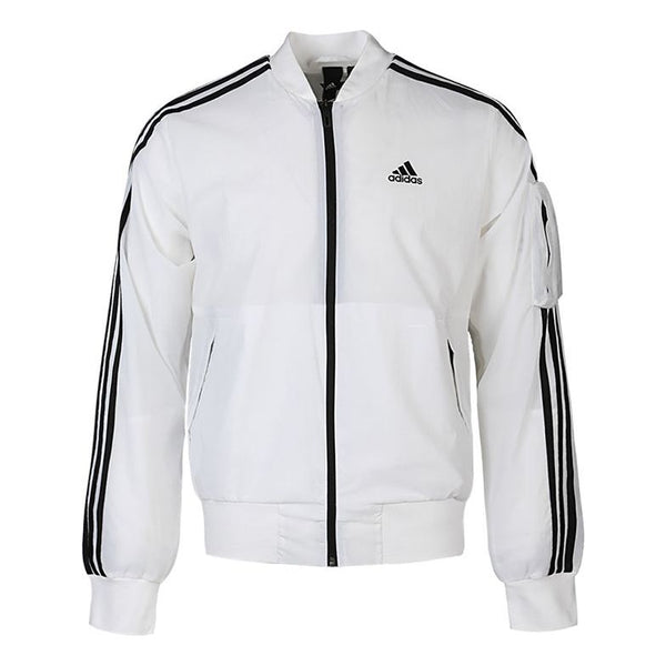 Куртка Men's adidas MH JKT BOMB 3S Woven White Jacket, белый