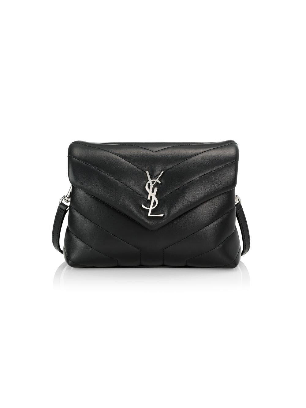 

Кожаная сумка через плечо Mini Loulou Matelassé Saint Laurent