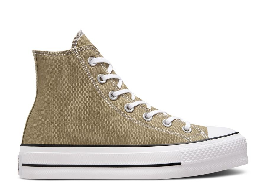 

Кроссовки Converse Wmns Chuck Taylor All Star Lift Platform High 'Mossy Sloth', зеленый