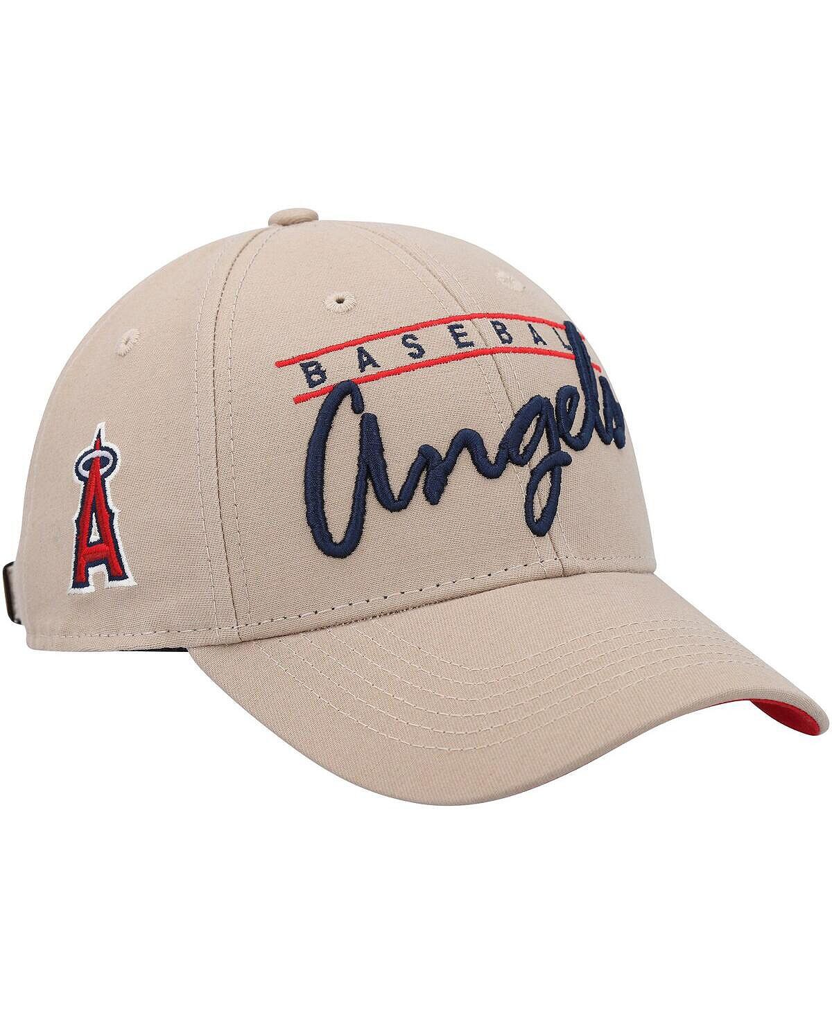 

Мужская регулируемая кепка цвета хаки Los Angeles Angels Atwood MVP '47 Brand