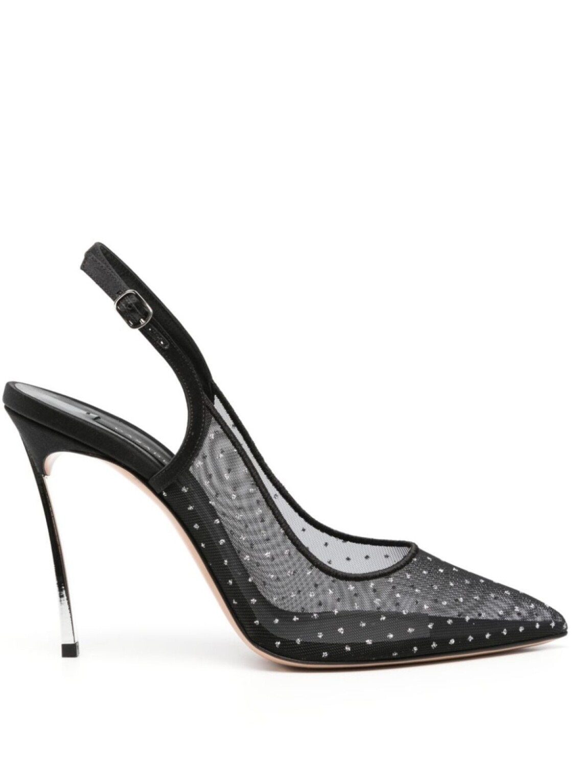 

Casadei туфли Blade Vanity 115 с ремешком на пятке, черный
