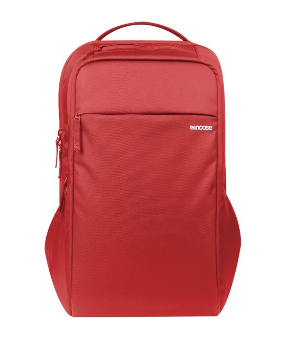 Красный тонкий рюкзак Icon Pack для MacBook и ПК 15+16 дюймов Incase, красный серый рюкзак icon pack lite для macbook и пк 15 16 дюймов incase серый