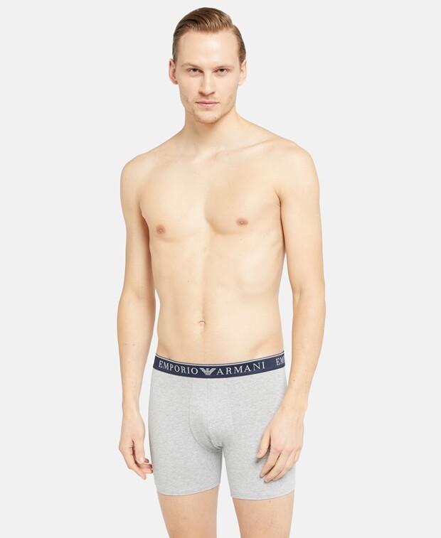 

Боксеры, 2 шт. Emporio Armani, серый