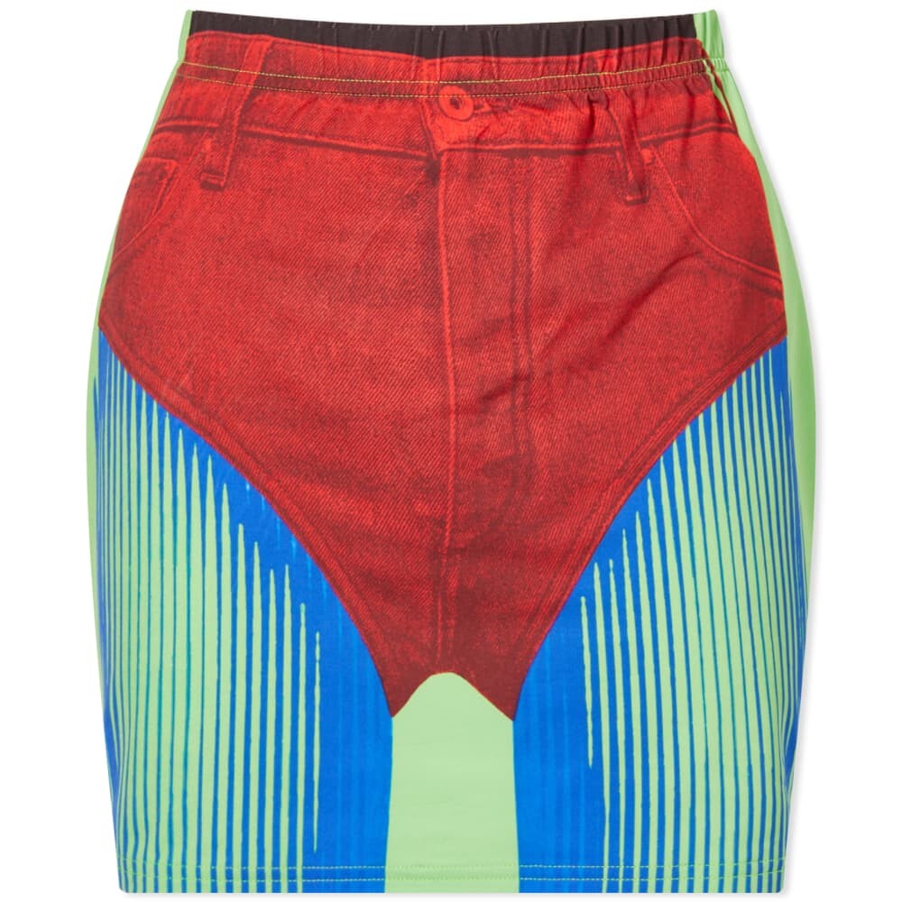 

Мини-юбка Janty Trompe L'Oeil Y-Project x Jean Paul Gaultier