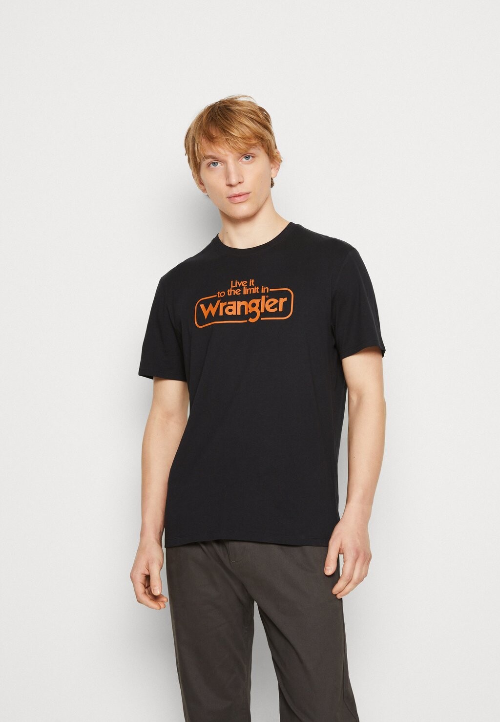 

Футболка с принтом Wrangler, черный