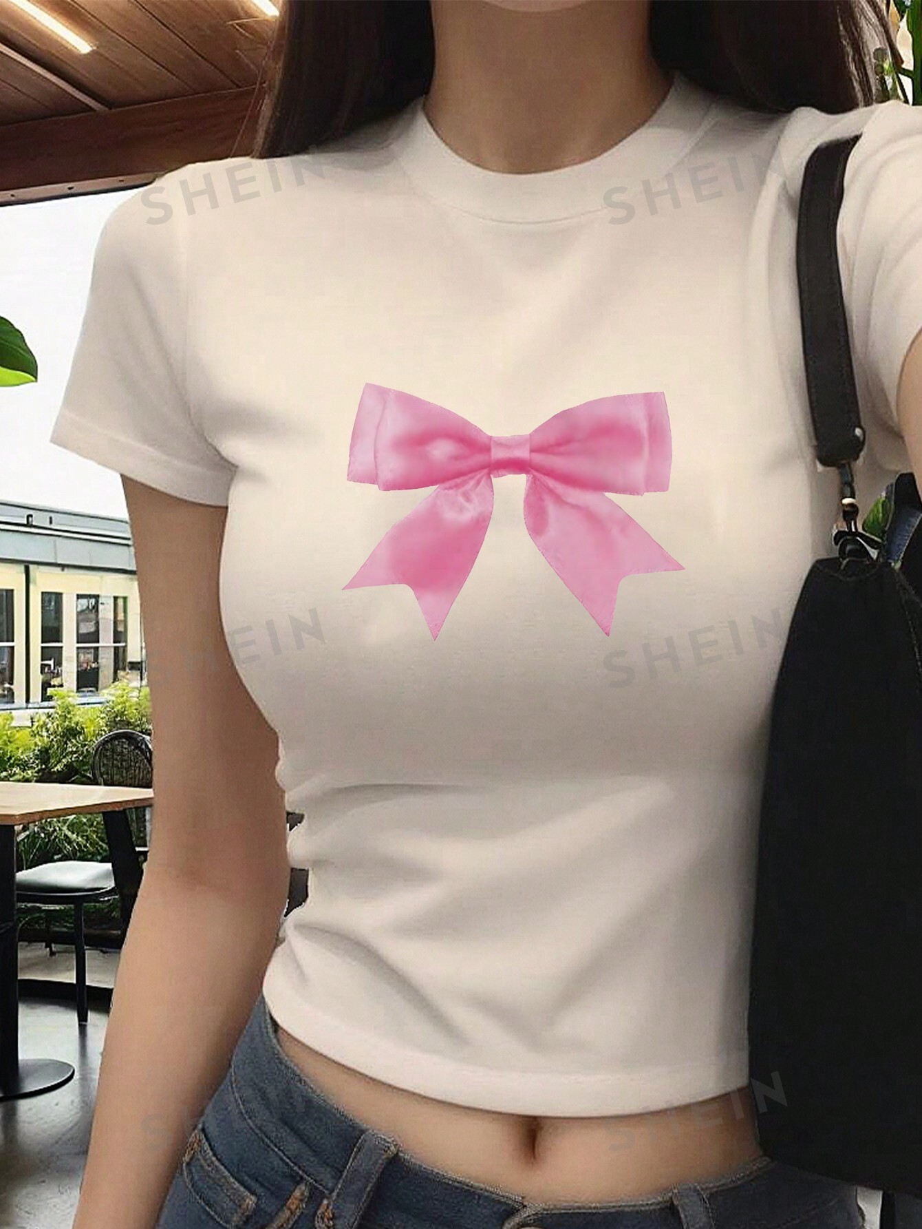Женская футболка Y2k с коротким рукавом и принтом слогана, белый