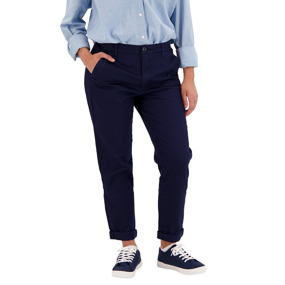 Брюки Dockers Weekend Regular Slim Ankle Fit Chino, синий брюки lee regular chino синий