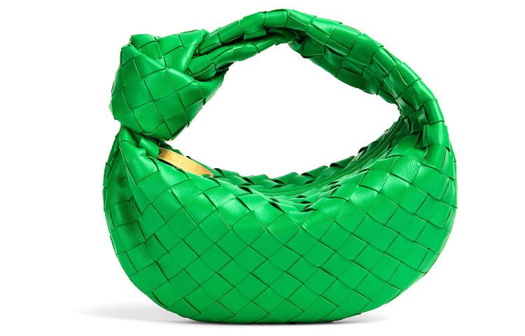 

Мини-сумочка женская Bottega Veneta Jodie Mini Intrecciato Parakeet, зеленый