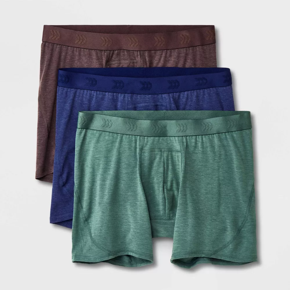 

Мужские трусы-боксеры All Day Active 3pk - All In Motion, цвет Green/Blue/Brown