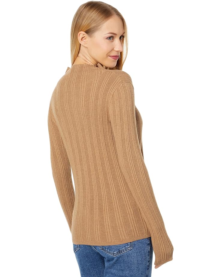 Свитер Madewell Leaton Mockneck Pullover Sweater, цвет Heather Caramel