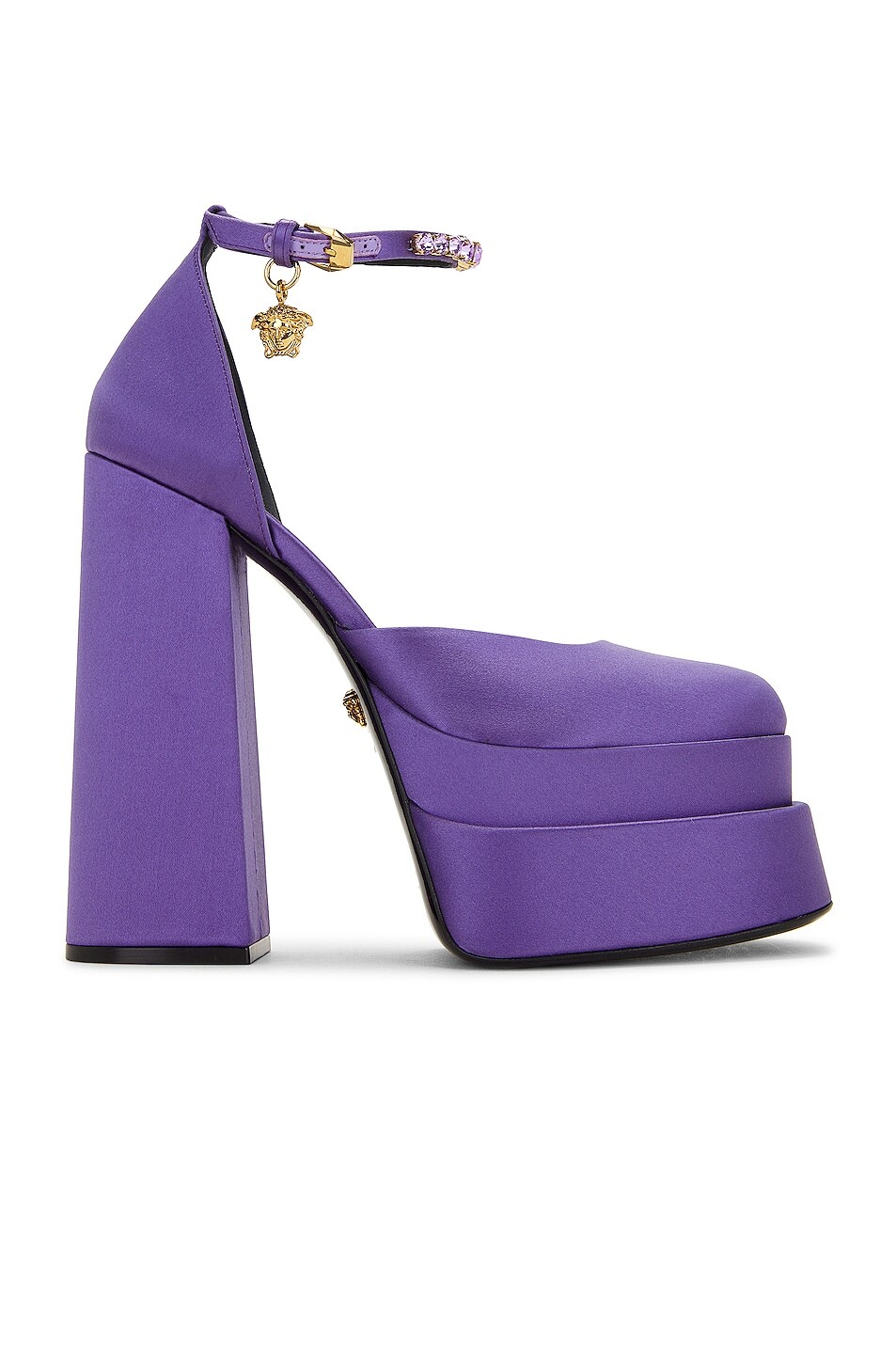 

Туфли Versace Medusa Platforms, цвет Orchid & Oro